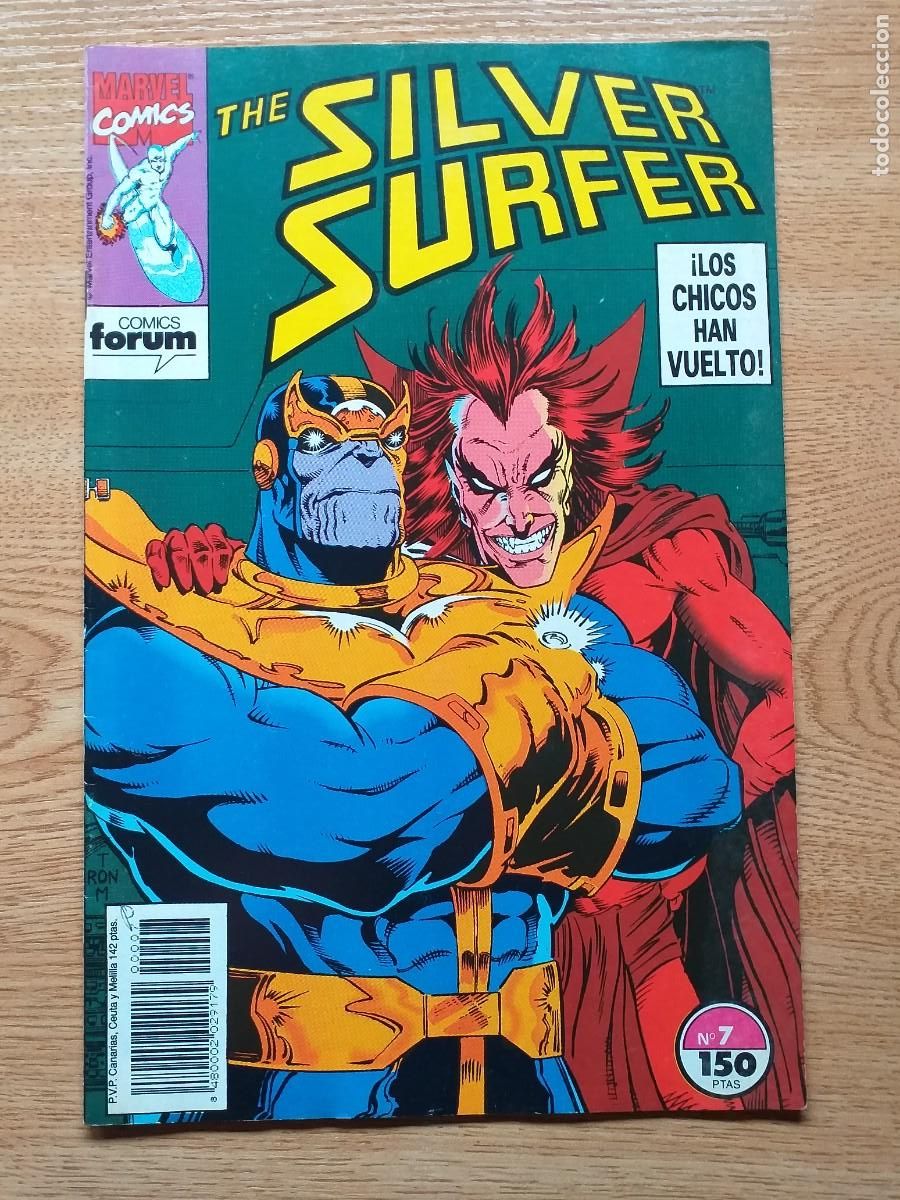 C&oacute;mics: SILVER SURFER - N&ordm; 7 - Thanos Vs. Mephisto - FORUM - Foto 1