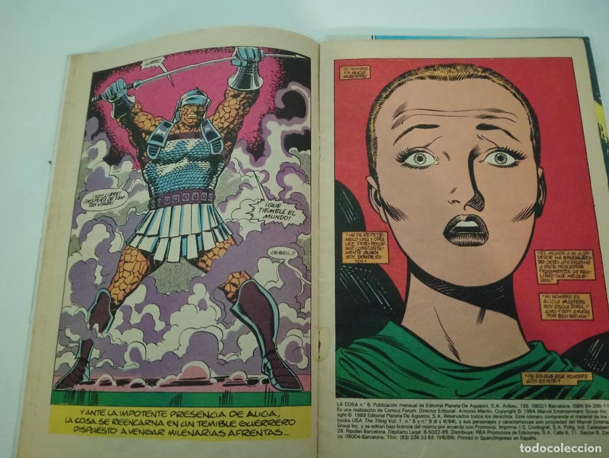 C&oacute;mics: LOTE LA COSA. 3 EJEMPLARES (DE 16). GRAPA. FORUM. MARVEL. 1989 &ndash; 90. - Foto 6