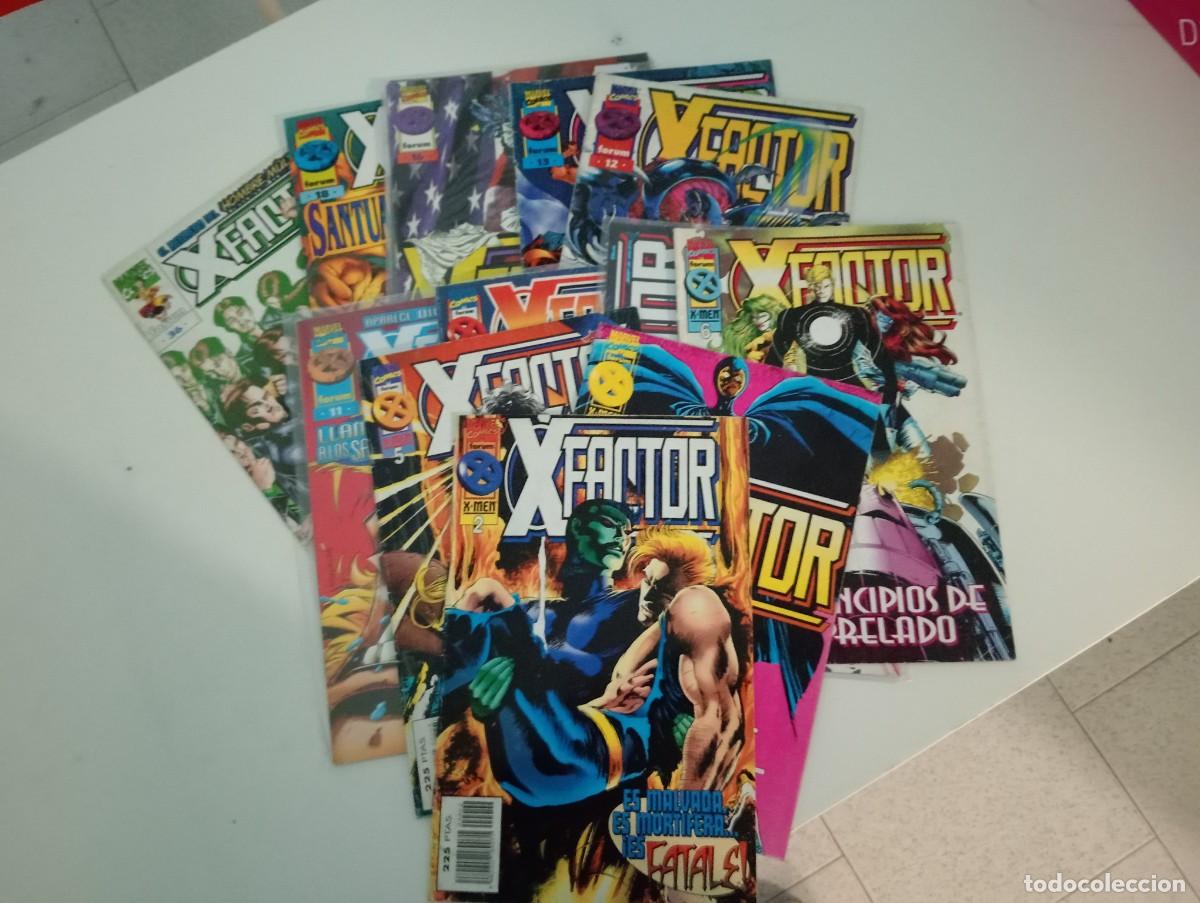 C&oacute;mics: LOTE CON 13 EJEMPLARES DE X FACTOR VOL. 2 (DE 39). GRAPA. FORUM. MARVEL. 1996 &ndash; 99. - Foto 1