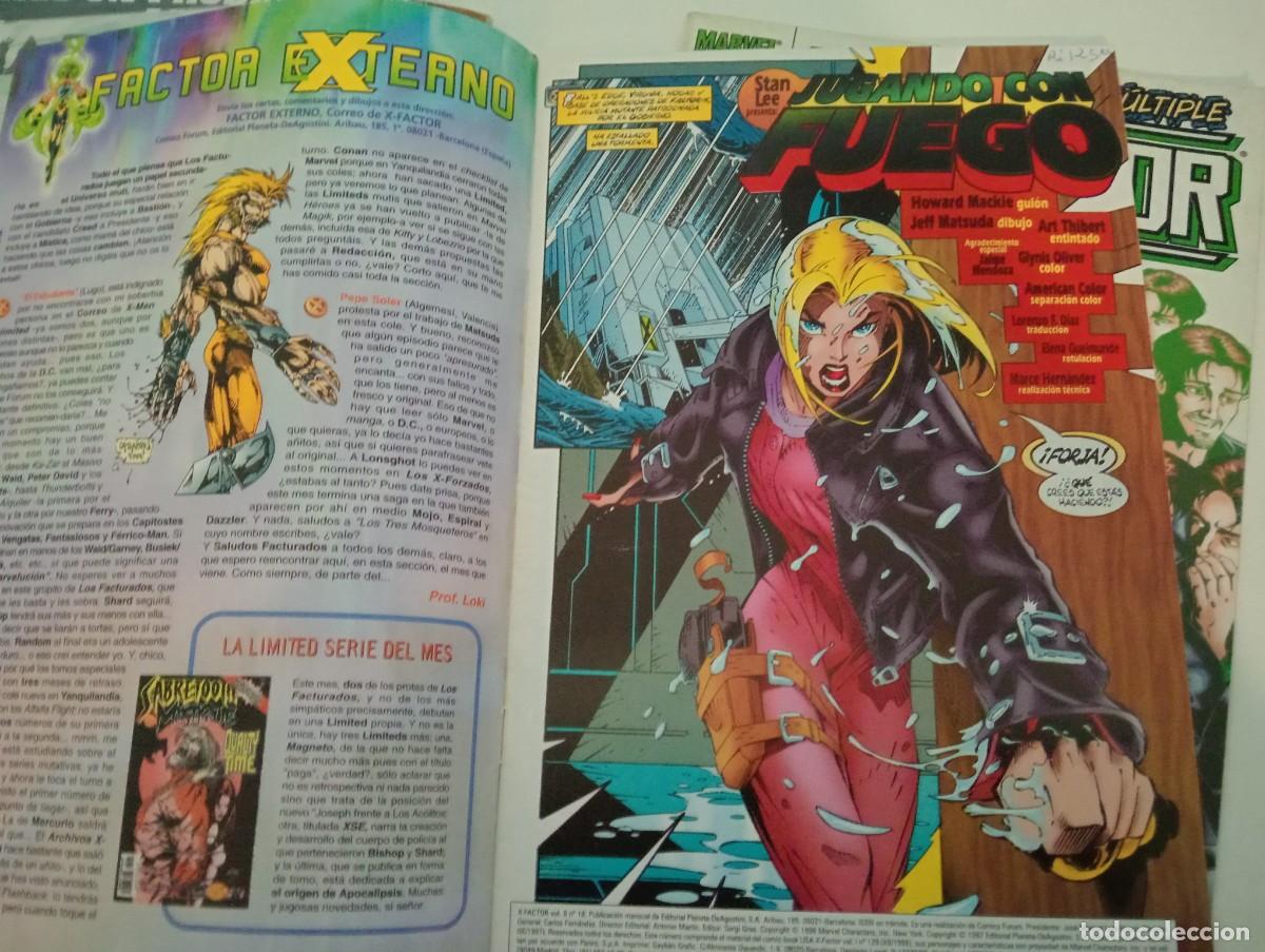 C&oacute;mics: LOTE CON 13 EJEMPLARES DE X FACTOR VOL. 2 (DE 39). GRAPA. FORUM. MARVEL. 1996 &ndash; 99. - Foto 23