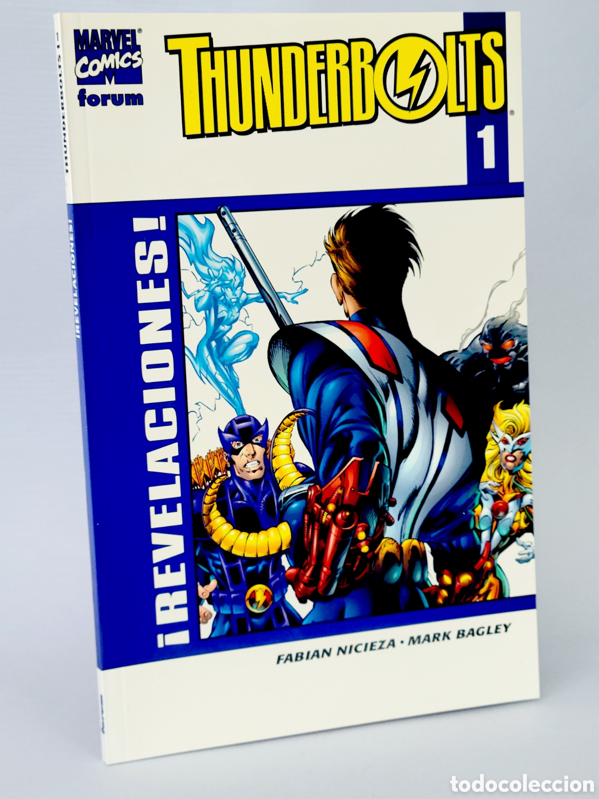 C&oacute;mics: C&Oacute;MIC DE KIOSCO THUNDERBOLTS 1 REVELACIONES COLECCIONABLE MARVEL C&Oacute;MIC FORUM - Foto 1