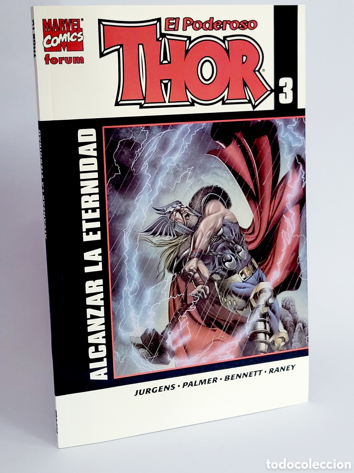 C&oacute;mics: C&Oacute;MIC DE KIOSCO EL PODEROSO THOR 3 ALCANZAR LA ETERNIDAD COLECCIONABLE FORUM COMICS MARVEL - Foto 1