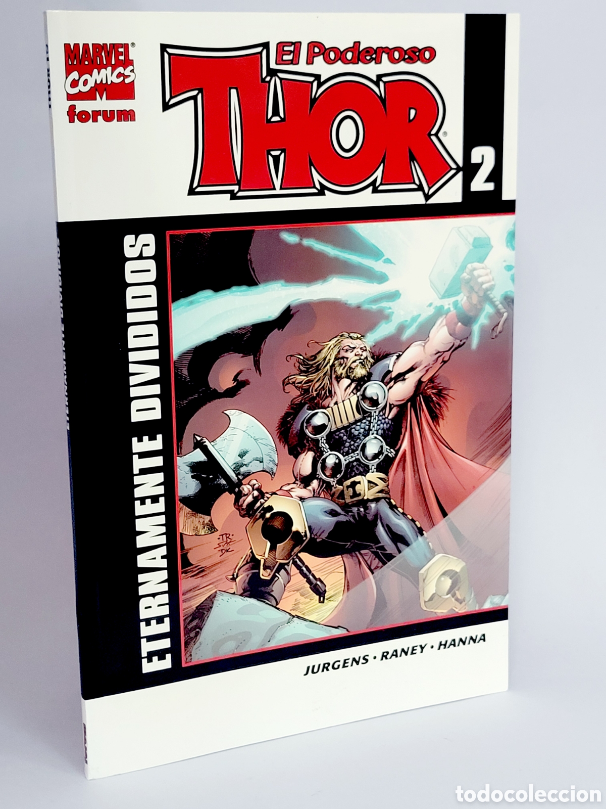 C&oacute;mics: C&Oacute;MIC DE KIOSCO EL PODEROSO THOR 2 ETERNAMENTE DIVIDIDOS COLECCIONABLE MARVEL C&Oacute;MICS FORUM - Foto 1