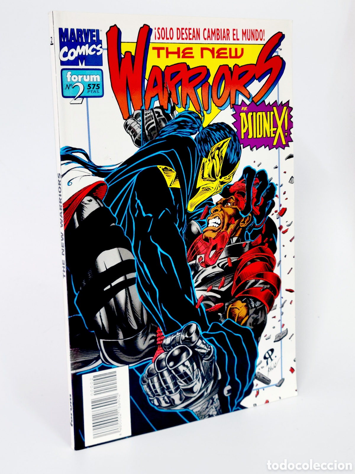 C&oacute;mics: C&Oacute;MIC DE KIOSCO THE NEW WARRIORS 2 VS PSIONEX FORUM MARVEL - Foto 1