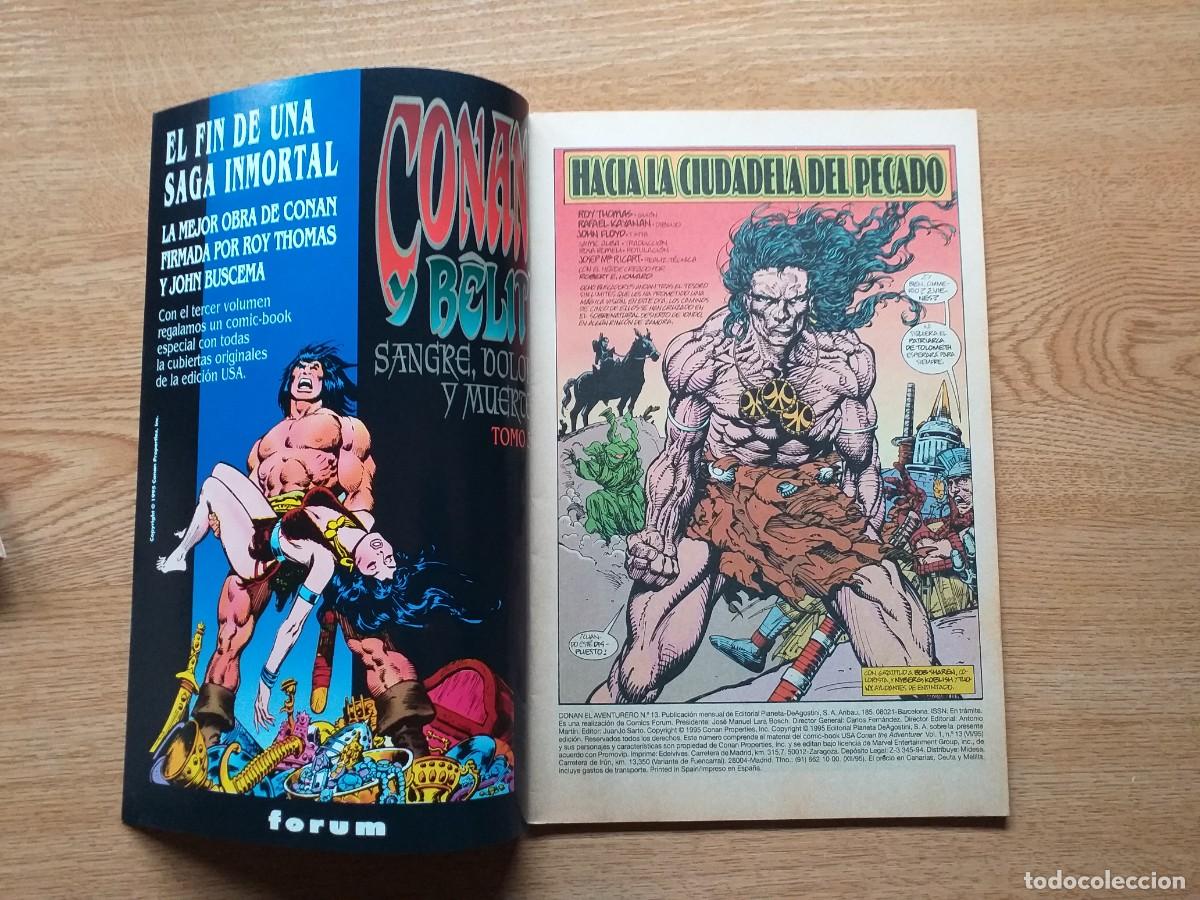 C&oacute;mics: CONAN EL AVENTURERO - N&ordm; 13 - Hacia la ciudad del pecado - FORUM - Foto 5