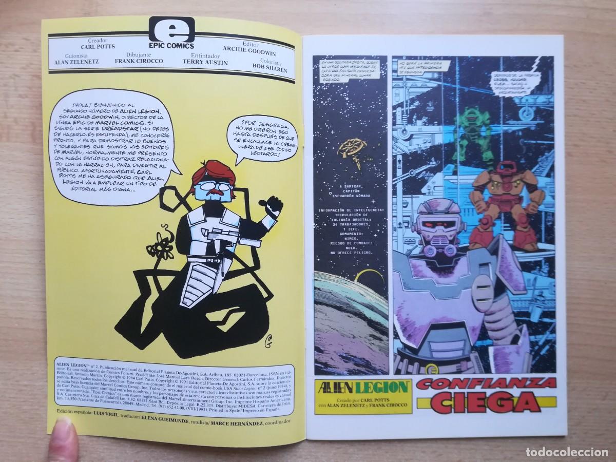 C&oacute;mics: The Alien Legion N&ordm; 2. Forum - Foto 2