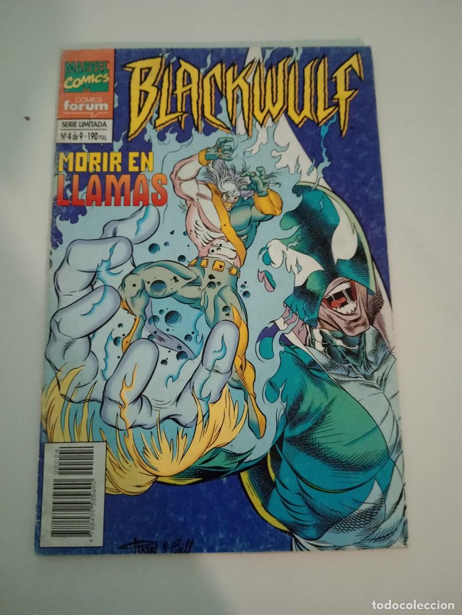 C&oacute;mics: BLACKWULF N.&ordm; 4 (DE 9). MORIR EN LLAMAS. GRAPA. FORUM. MARVEL. 1995. - Foto 1