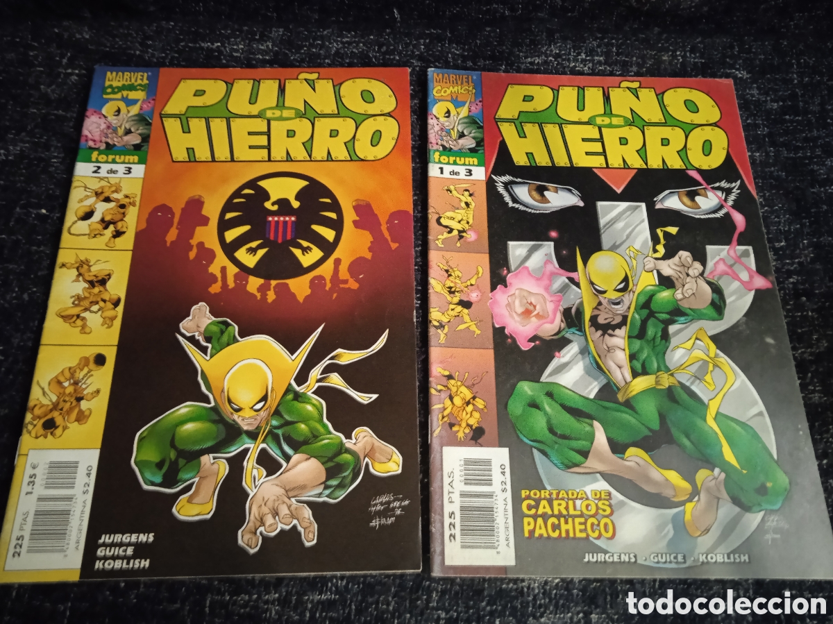C&oacute;mics: PU&Ntilde;O DE HIERRO N&ordm; 1 Y 2 -MINISERIE DE 3 - ED. FORUM - Foto 1