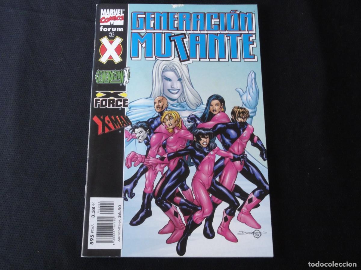 C&oacute;mics: GENERACION MUTANTE N&ordm; 3. 2000. MARVEL COMICS FORUM. C-2B - Foto 1