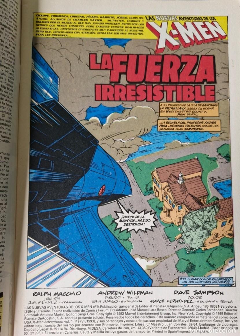C&oacute;mics: LAS NUEVAS AVENTURAS DE LOS X-MEN 9 - MARVEL - FORUM - Foto 3