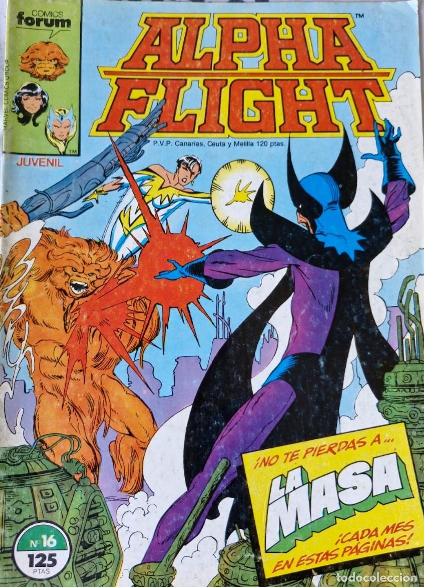 C&oacute;mics: ALPHA FLIGHT - VOL 1 - ALPHA FLIGHT 16 - MARVEL C&Oacute;MICS - FORUM - Foto 1