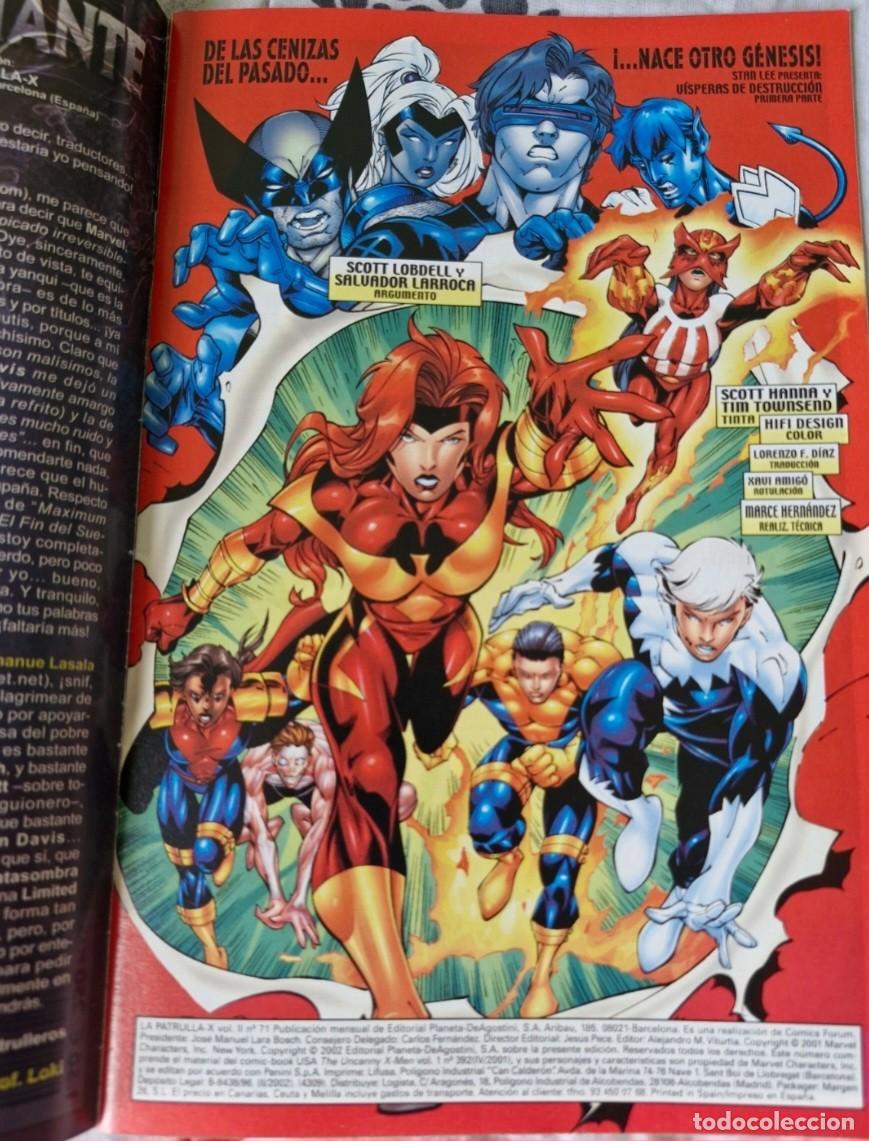 C&oacute;mics: LA PATRULLA X - SERIE REGULAR - VOL 2 - N&Uacute;MERO 71 - MARVEL COMICS - FORUM - Foto 3