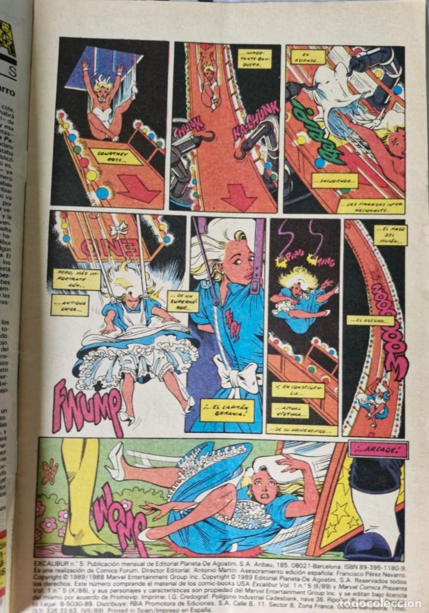 C&oacute;mics: EXCALIBUR 5 - VOLUMEN 1 - VOL 1 - SERIE REGULAR - MARVEL COMICS - FORUM - Foto 3