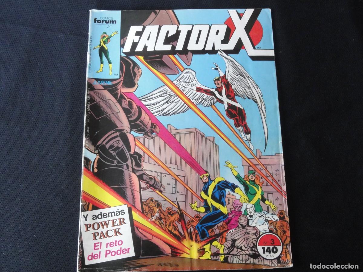 C&oacute;mics: FACTOR X N&ordm; 3. VOLUMEN 1. 1988-1995. MARVEL COMICS FORUM. C-3B - Foto 1
