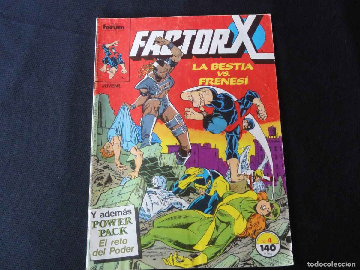 C&oacute;mics: FACTOR X N&ordm; 4. VOLUMEN 1. 1988-1995. MARVEL COMICS FORUM. C-3B - Foto 1