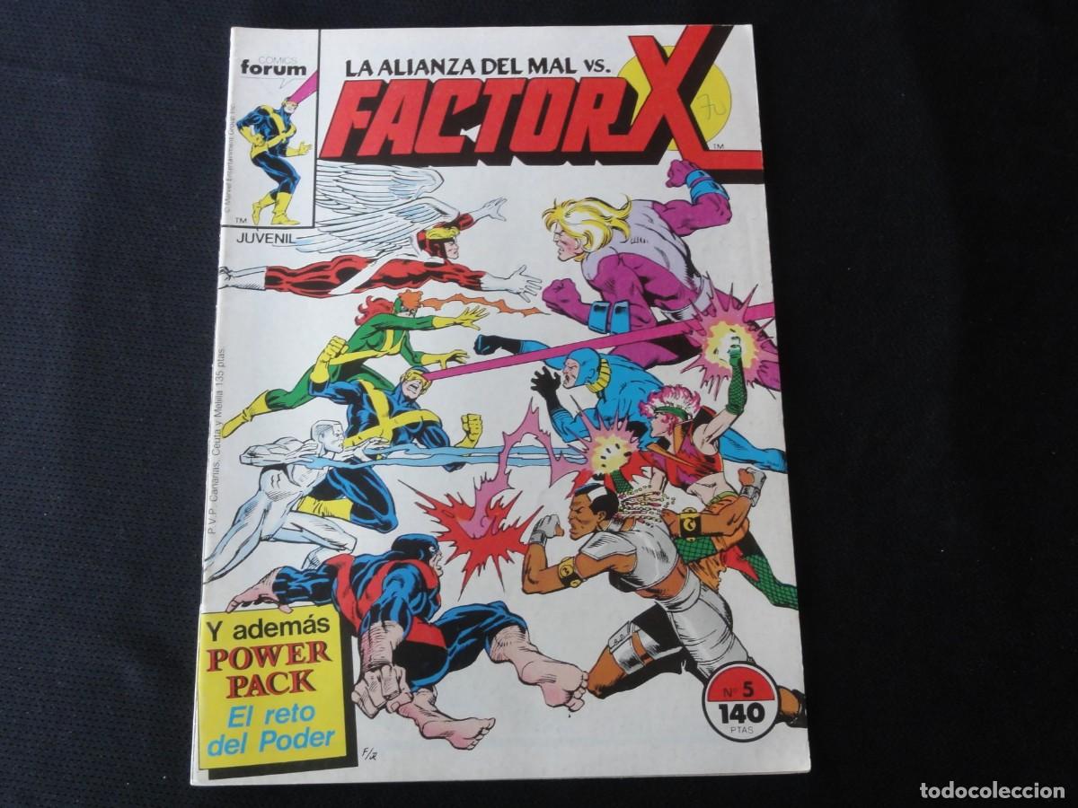C&oacute;mics: FACTOR X N&ordm; 5. VOLUMEN 1. 1988-1995. MARVEL COMICS FORUM. C-3B - Foto 1