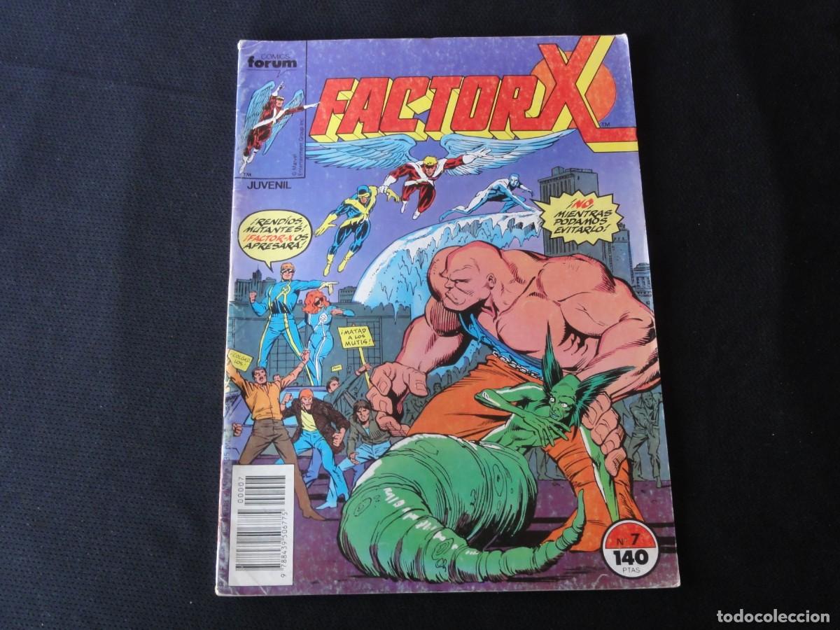 C&oacute;mics: FACTOR X N&ordm; 7. VOLUMEN 1. 1988-1995. MARVEL COMICS FORUM. C-3B - Foto 1