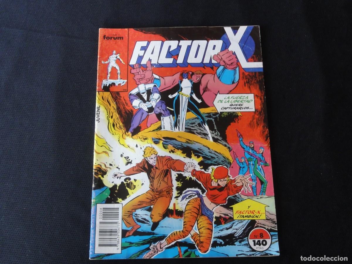 C&oacute;mics: FACTOR X N&ordm; 8. VOLUMEN 1. 1988-1995. MARVEL COMICS FORUM. C-3B - Foto 1
