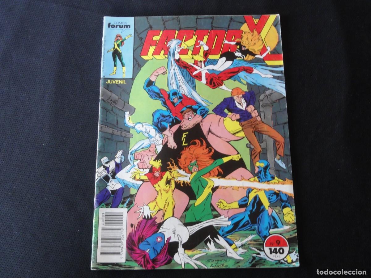C&oacute;mics: FACTOR X N&ordm; 9. VOLUMEN 1. 1988-1995. MARVEL COMICS FORUM. C-3B - Foto 1