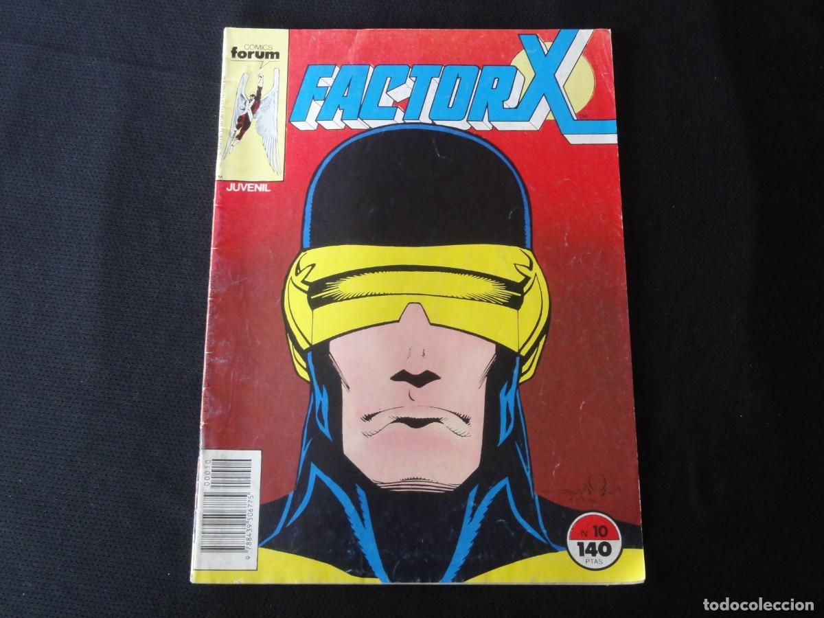 C&oacute;mics: FACTOR X N&ordm; 10. VOLUMEN 1. 1988-1995. MARVEL COMICS FORUM. C-3B - Foto 1