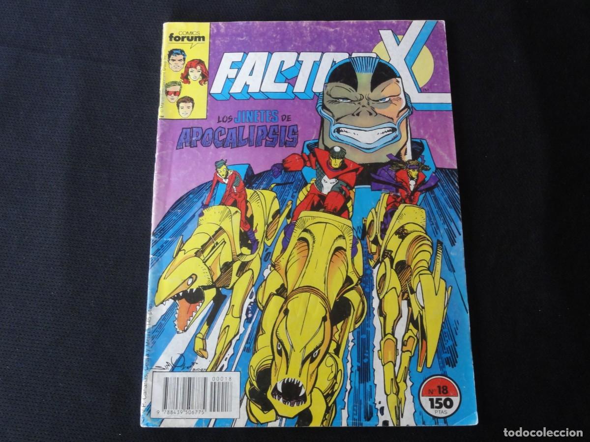 C&oacute;mics: FACTOR X N&ordm; 18. VOLUMEN 1. 1988-1995. MARVEL COMICS FORUM. C-3B - Foto 1