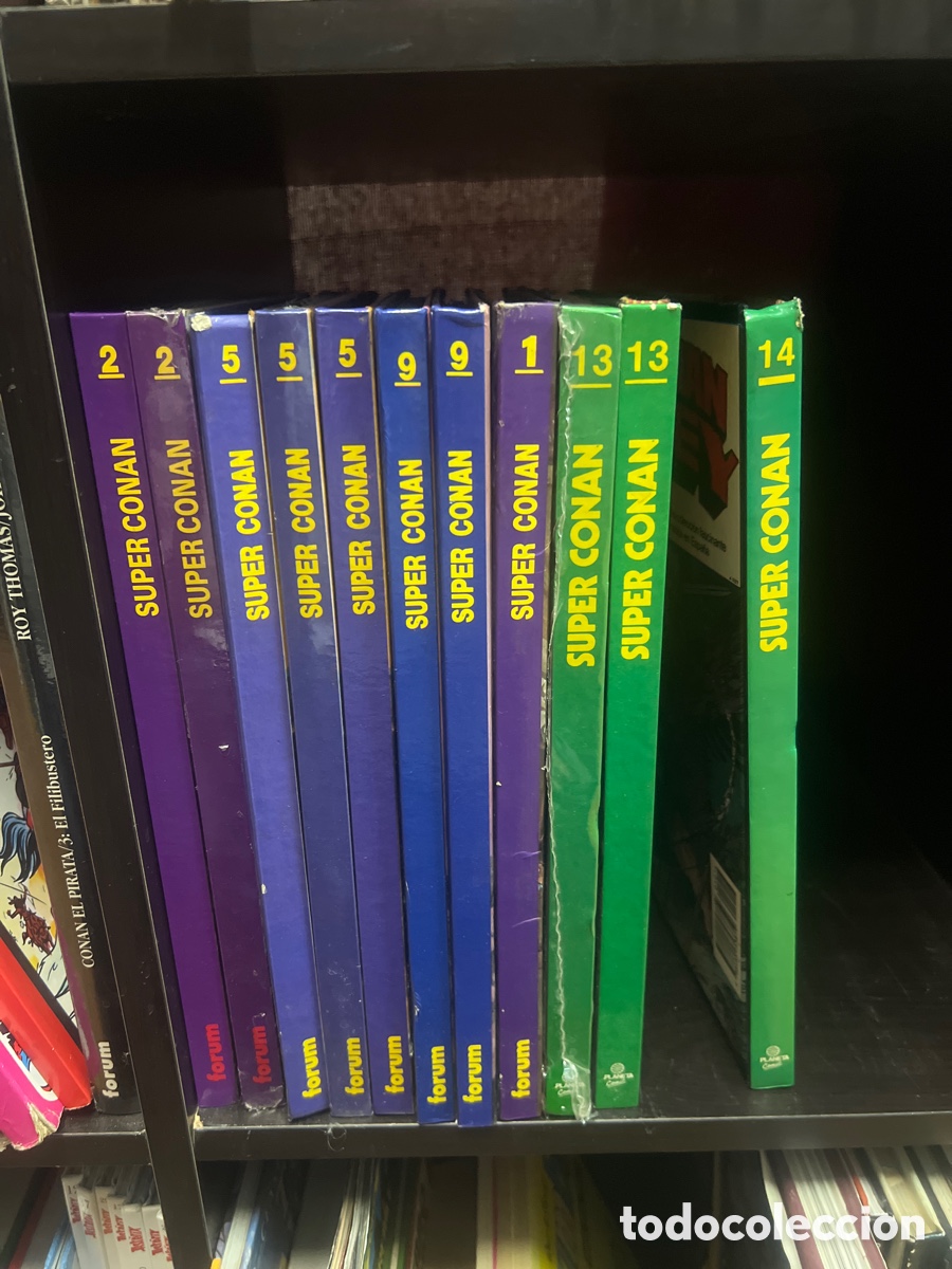 C&oacute;mics: SUPER CONAN SERIE ORO FORUM LA ESPADA SALVAJE EL BARBARO - Foto 2