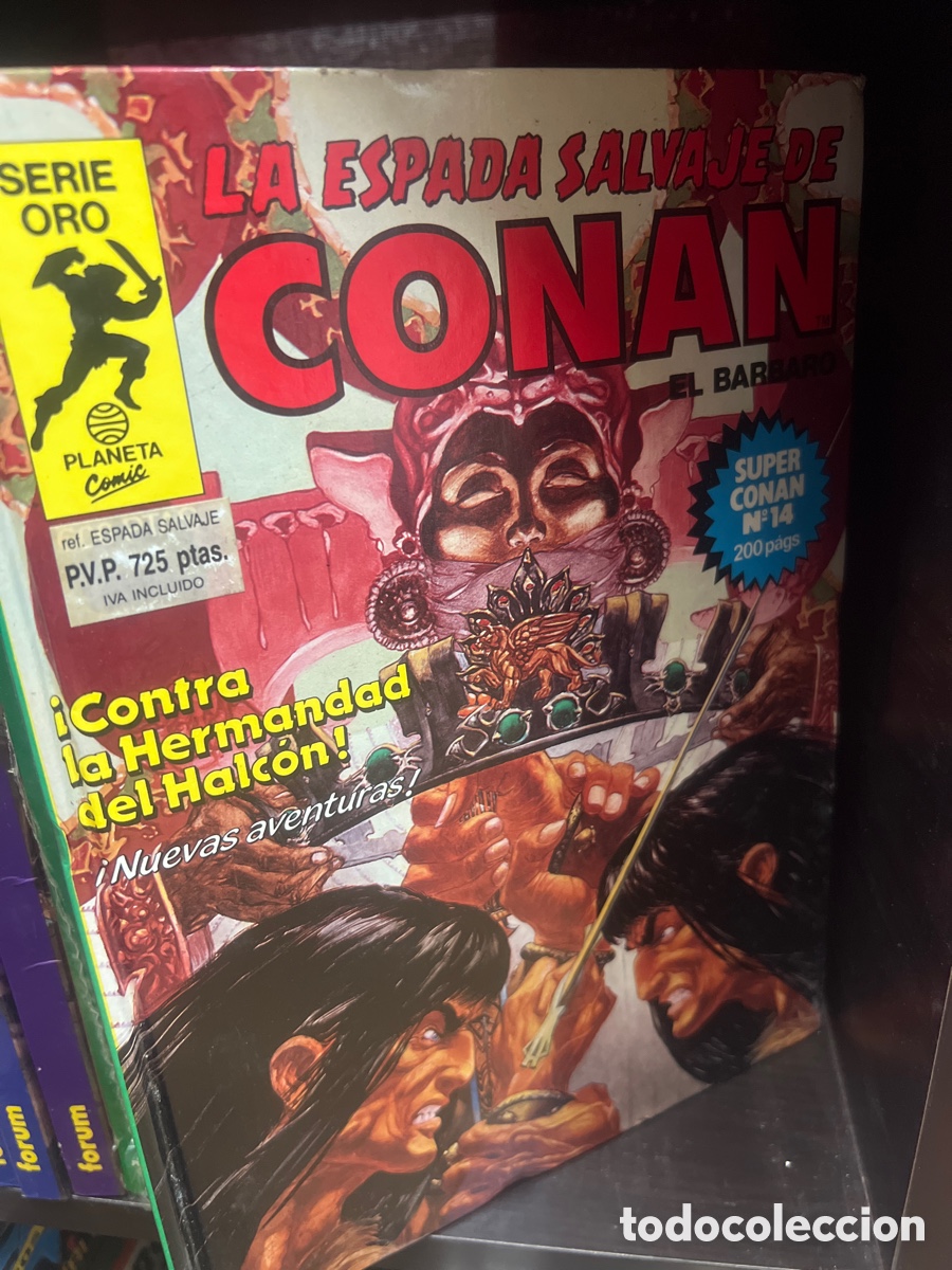 C&oacute;mics: SUPER CONAN SERIE ORO FORUM LA ESPADA SALVAJE EL BARBARO - Foto 4