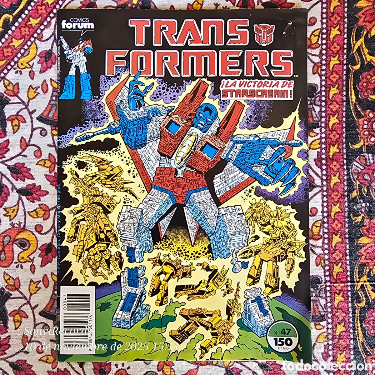 C&oacute;mics: TRANSFORMERS N&deg; 47: &iexcl;LA VICTORIA DE STARSCREAM! (FORUM) - Foto 1
