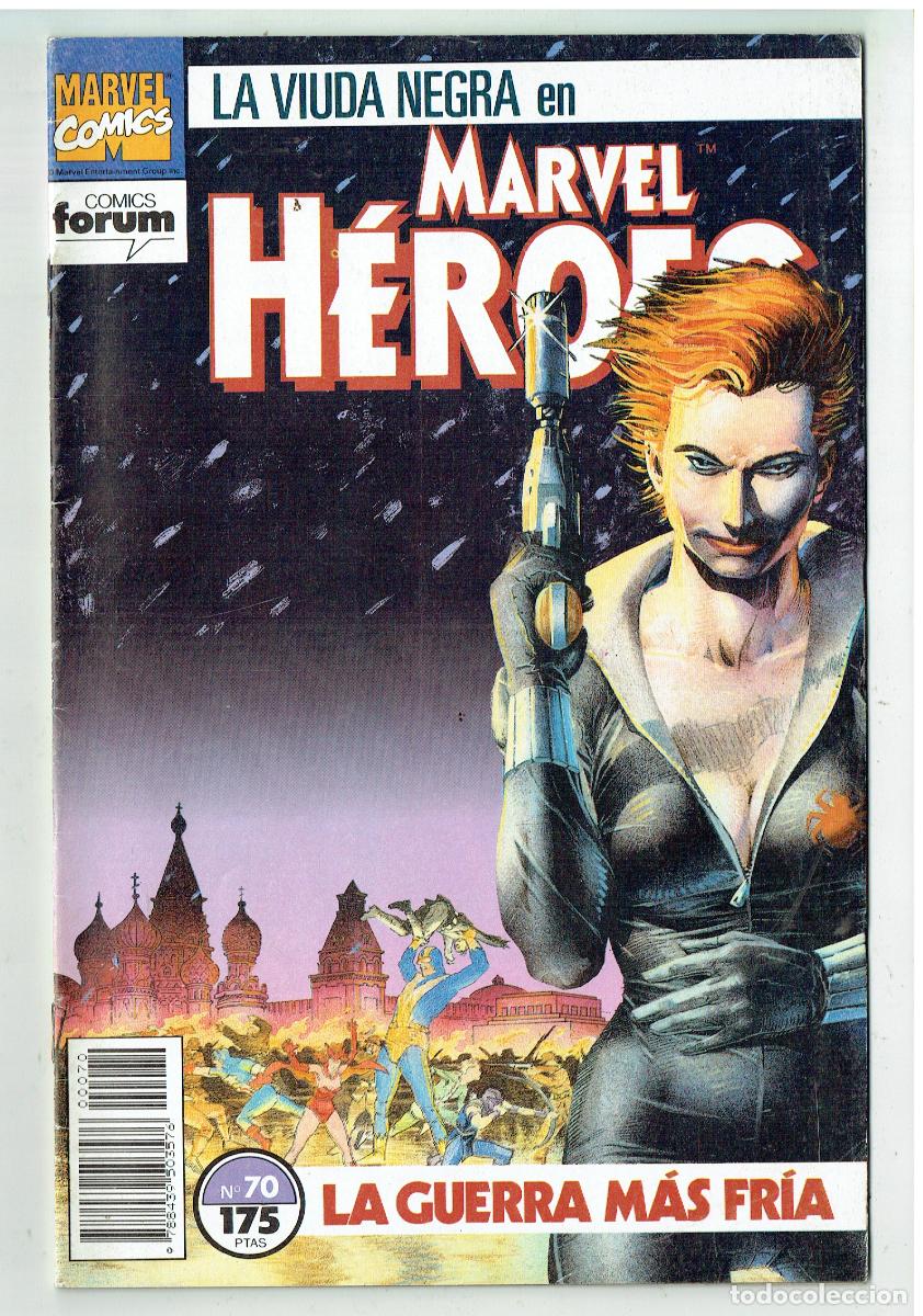 C&oacute;mics: LA VIUDA NEGRA EN MARVEL. N&ordm; 70. FORUM. (ST/B10.2) - Foto 1