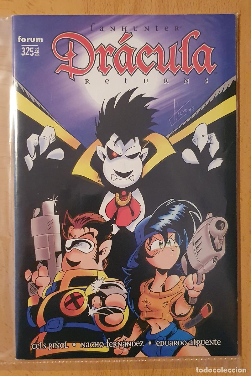 C&oacute;mics: C&oacute;mic Fanhunter Dracula Returns con aut&oacute;grafo de Cels Pi&ntilde;ol - Foto 1
