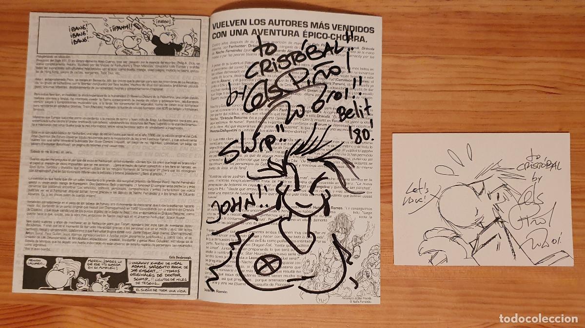 C&oacute;mics: C&oacute;mic Fanhunter Dracula Returns con aut&oacute;grafo de Cels Pi&ntilde;ol - Foto 6