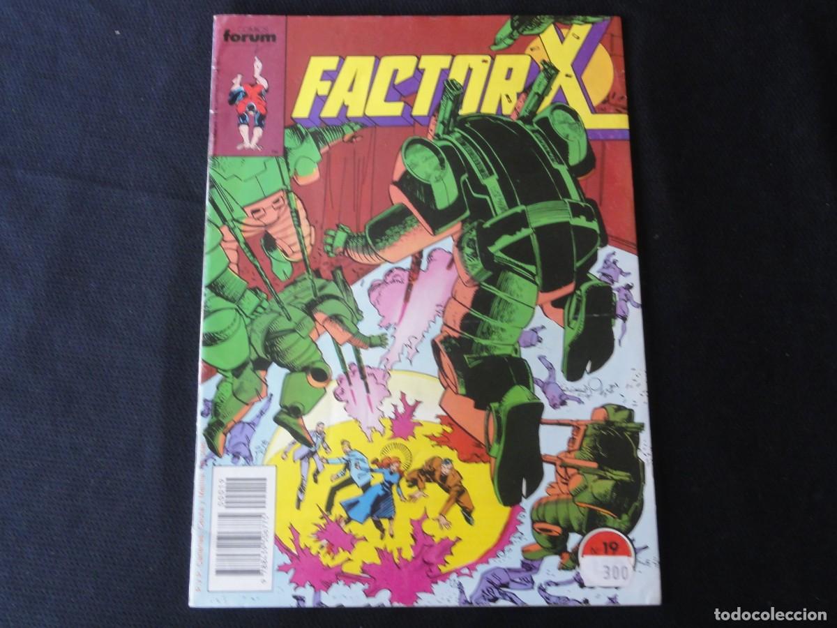 C&oacute;mics: FACTOR X N&ordm; 19. VOLUMEN 1. 1988-1995. MARVEL COMICS FORUM. C-3B - Foto 1
