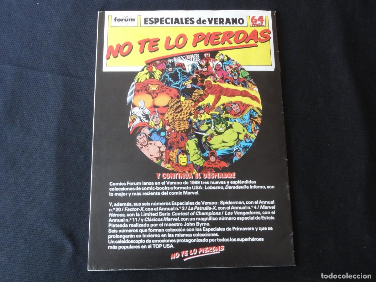 C&oacute;mics: FACTOR X N&ordm; 19. VOLUMEN 1. 1988-1995. MARVEL COMICS FORUM. C-3B - Foto 2