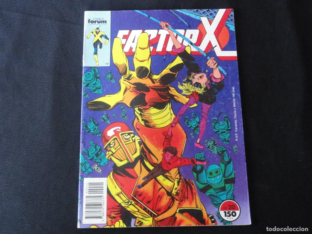 C&oacute;mics: FACTOR X N&ordm; 20. VOLUMEN 1. 1988-1995. MARVEL COMICS FORUM. C-3B - Foto 1