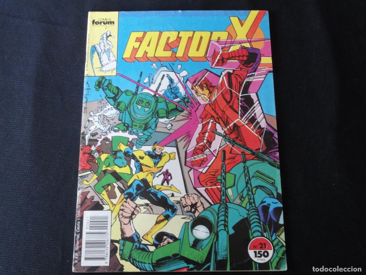 C&oacute;mics: FACTOR X N&ordm; 21. VOLUMEN 1. 1988-1995. MARVEL COMICS FORUM. C-3B - Foto 1