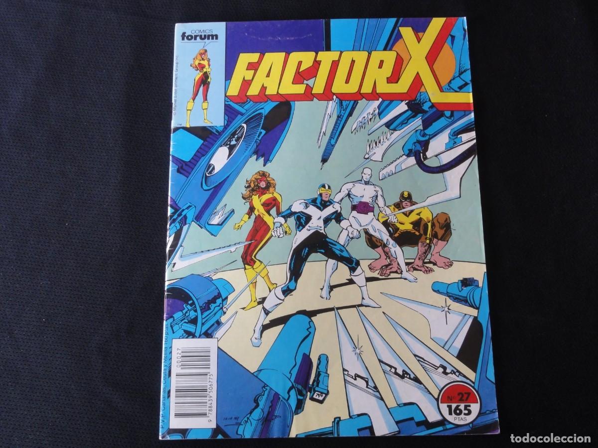 C&oacute;mics: FACTOR X N&ordm; 27. VOLUMEN 1. 1988-1995. MARVEL COMICS FORUM. C-3B - Foto 1