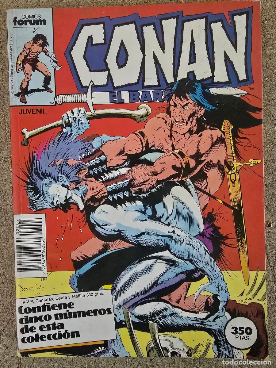 C&oacute;mics: Conan El Barbaro.Retapado con los numeros 121 a 125.Marvel.Forum - Foto 1