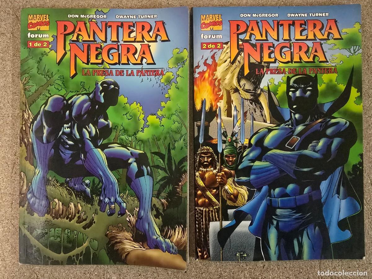 C&oacute;mics: Pantera Negra.La Presa de la Pantera.Completa.2 Tomos.Marvel.Forum - Foto 1