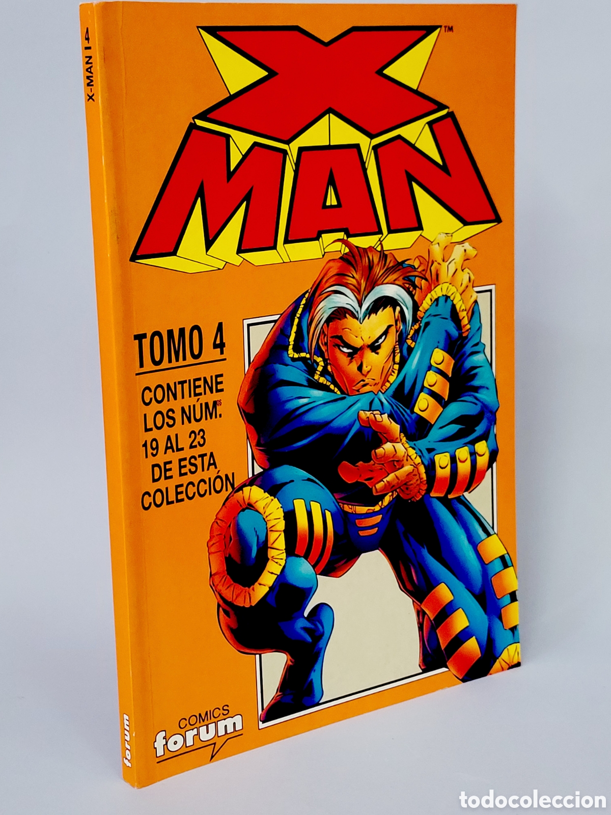 C&oacute;mics: C&Oacute;MIC EXCELENTE X-MAN TOMO 4 RETAPADO 19 AL 23 FORUM MARVEL - Foto 1