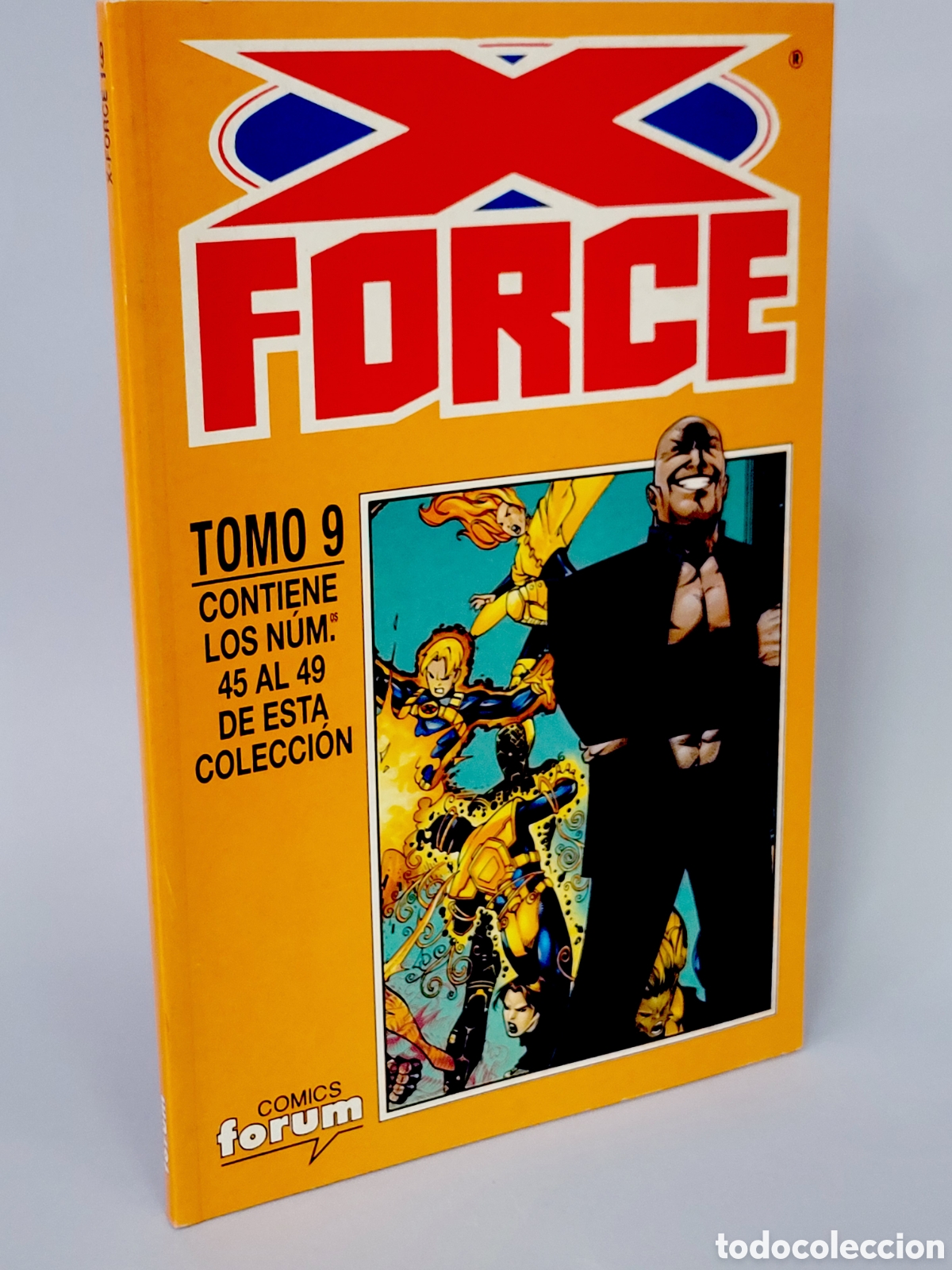 C&oacute;mics: C&Oacute;MIC EXCELENTE X-FORCE TOMO 9 RETAPADO 45 AL 49 FORUM MARVEL - Foto 1
