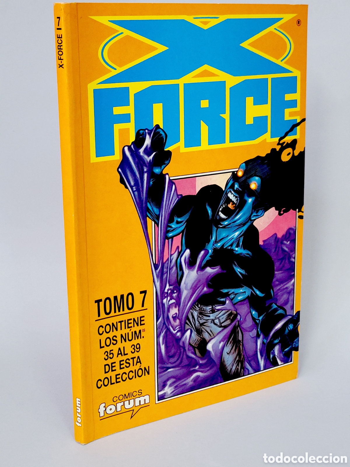 C&oacute;mics: C&Oacute;MIC EXCELENTE X-FORCE TOMO 7 RETAPADO 35 AL 39 FORUM MARVEL - Foto 1