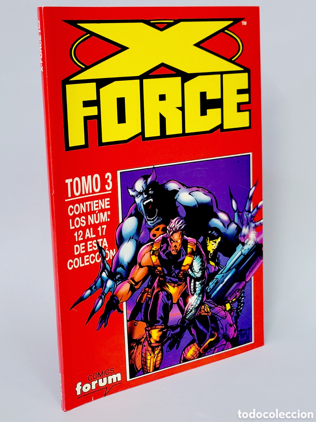 C&oacute;mics: C&Oacute;MIC EXCELENTE X-FORCE TOMO 3 RETAPADO 12 AL 17 FORUM MARVEL - Foto 1