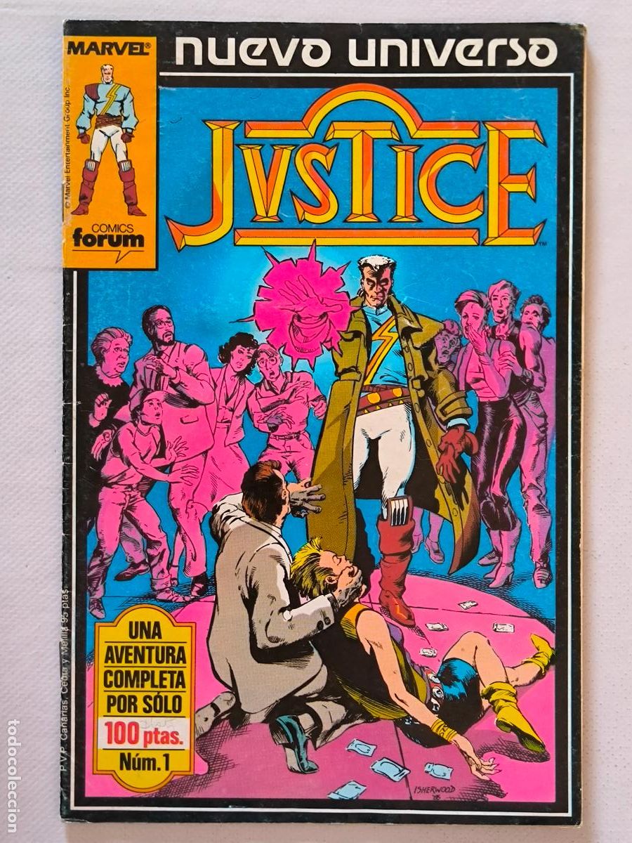C&oacute;mics: JUSTICE N&ordm; 1 - NUEVO UNIVERSO - MARVEL - FORUM (8W) - Foto 1