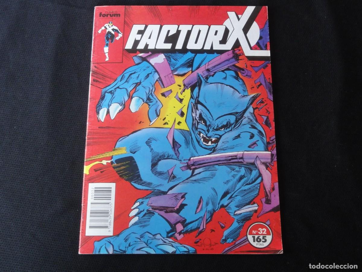 C&oacute;mics: FACTOR X N&ordm; 32. VOLUMEN 1. 1988-1995. MARVEL COMICS FORUM. C-3B - Foto 1