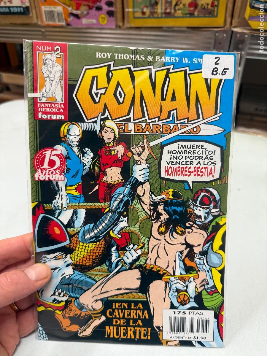 C&oacute;mics: CONAN DE ROY THOMAS EDITORIAL FORUM NUMERO 2 BUEN ESTADO - Foto 1