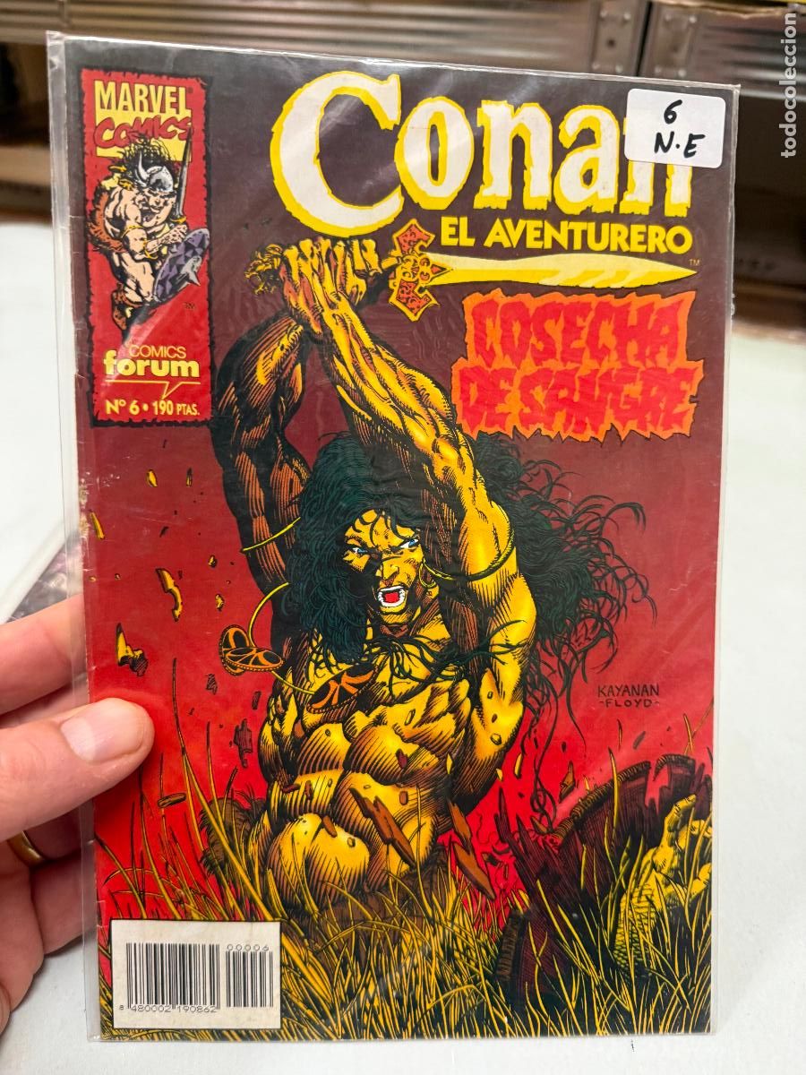 C&oacute;mics: CONAN EL AVENTURERO EDITORIAL FORUM NUMERO 6 NORMAL ESTADO - Foto 1