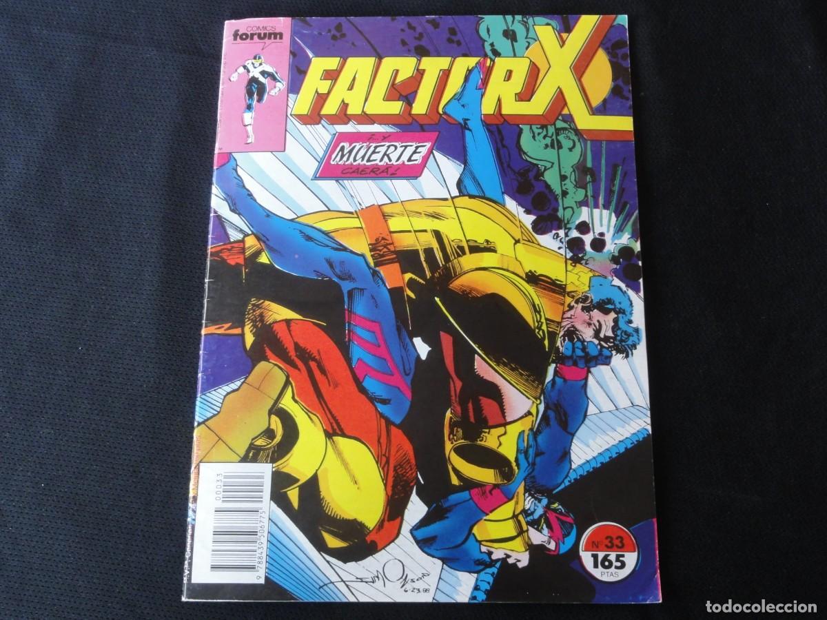 C&oacute;mics: FACTOR X N&ordm; 33. VOLUMEN 1. 1988-1995. MARVEL COMICS FORUM. C-3B - Foto 1