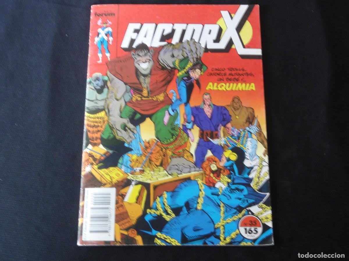 C&oacute;mics: FACTOR X N&ordm; 35. VOLUMEN 1. 1988-1995. MARVEL COMICS FORUM. C-3B - Foto 1