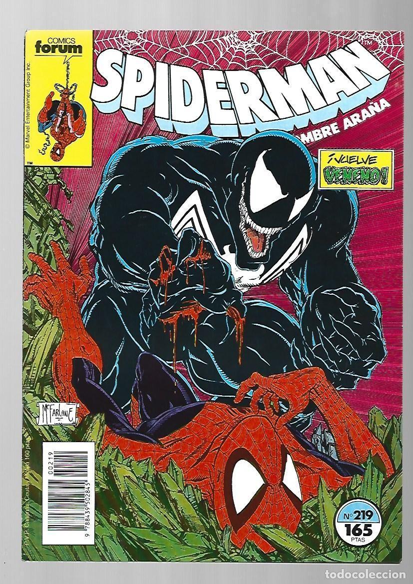 C&oacute;mics: Spiderman 219, 1990, Forum, muy buen estado - Foto 1