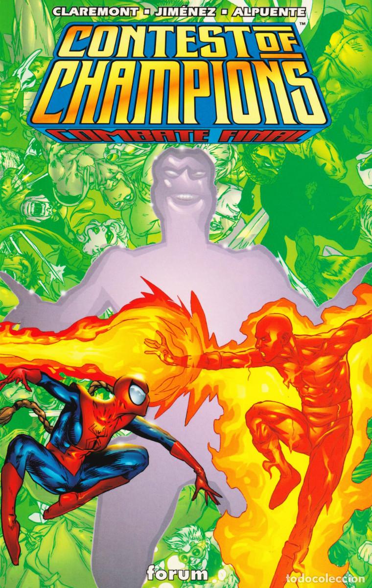 Comics : TODO CONTEST OF CHAMPIONS COMBATE FINAL DE CHRIS CLAREMONT (forum 1998) Integral, ¡SUPER OFERTA!